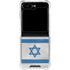 Israel Flag Distressed Galaxy Z Flip6 Clear Case